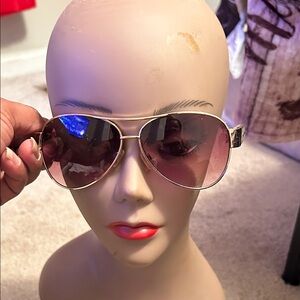 Steve Madden Leopard Print Sunglasses